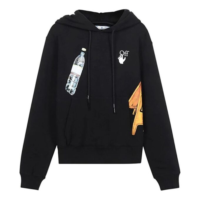 Off-White Men’ s Printing Pattern Black