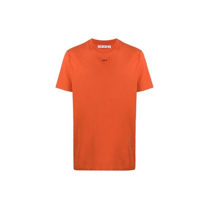 Off-White Men’ s Printing Short Sleeve T-Shirt