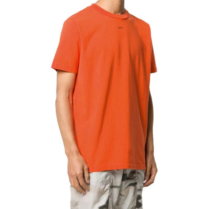 Off-White Men’ s Printing Short Sleeve T-Shirt