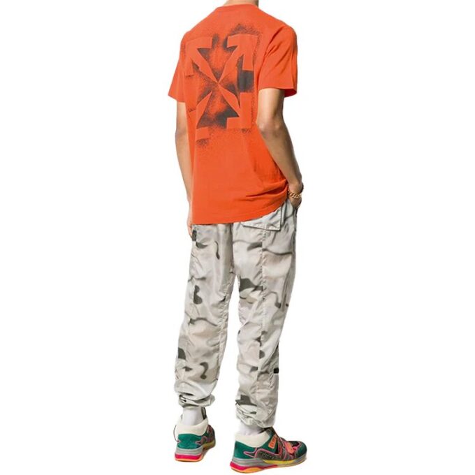 Off-White Men’ s Printing Short Sleeve T-Shirt