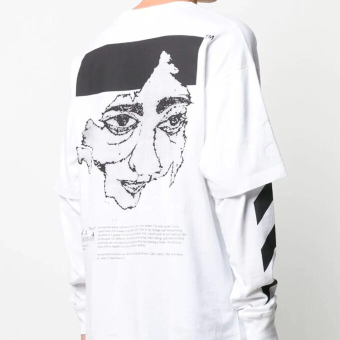 Off-White Men’ s Printing Sports White