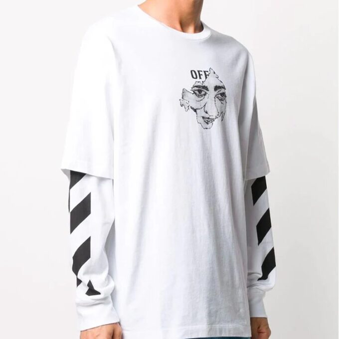 Off-White Men’ s Printing Sports White