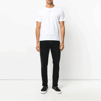 Off-White Men’ s Printing White T-Shirt