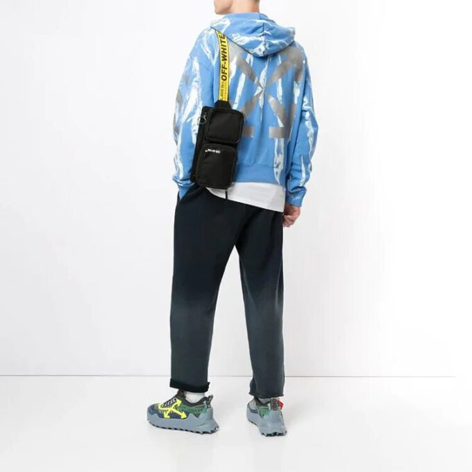 Off-White Men’ s Reflective Arrow Tie Dye Blue