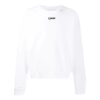 Off-White Men’ s Round Neck Pullover Long Sleeves White