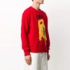 Off-White Men’ s Round Neck Skeleton Red