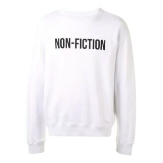 Off-White Men’ s Slogan Printing Pullover White