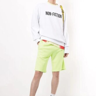 Off-White Men’ s Slogan Printing Pullover White