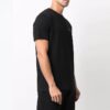 Off-White Men’ s Solid Color Caravaggio Arrow Short Sleeve Black T-Shirt