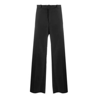 Off-White Men’ s Solid Color Casual Suit Long Pants/Trousers Loose Fit Black Off-White Men’ s Solid Color Casual Suit Long Pants/Trousers Loose Fit Black