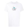 Off-White Men’ s Solid Color Logo Printing Short Sleeve White T-Shirt