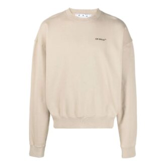 Off-White Men’ s Solid Color Long Sleeves Khaki Off-White Men’ s Solid Color Long Sleeves Khaki