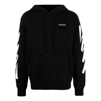 Off-White Men’ s Solid Color Pattern Printing Black Off-White Men’ s Solid Color Pattern Printing Black
