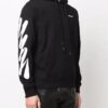 Off-White Men’ s Solid Color Pattern Printing Black