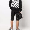 Off-White Men’ s Solid Color Pattern Printing Black