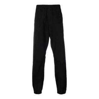 Off-White Men’ s Solid Color Plain Weave Knit Bundle Feet Sports Pants/Trousers/Joggers Black Off-White Men’ s Solid Color Plain Weave Knit Bundle Feet Sports Pants/Trousers/Joggers Black
