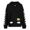 Off-White Men’ s Splash Ink Graffiti Stripe Black