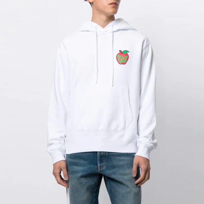 Off-White Men’ s SS21 Apple Pattern Ordinary Version White