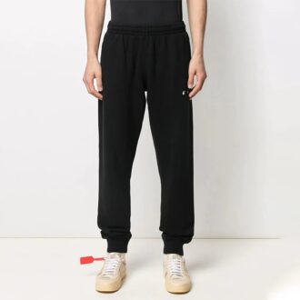 Off-White Men’ s SS21 Casual Black Sports Pants/Trousers/Joggers