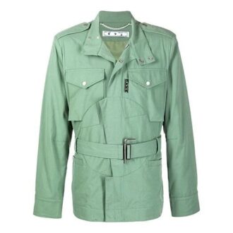 Off-White Men’ s SS21 Detail Jacket Green