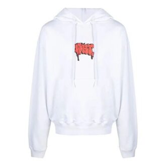Off-White Men’ s SS21 Graffiti Printing Logo White