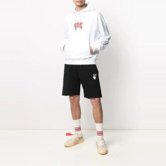 Off-White Men’ s SS21 Graffiti Printing Logo White