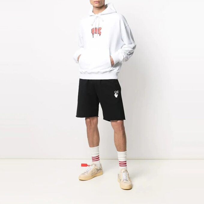 Off-White Men’ s SS21 Graffiti Printing Logo White