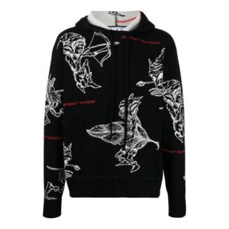 Off-White Men’ s SS21 Intarsia Knit Black
