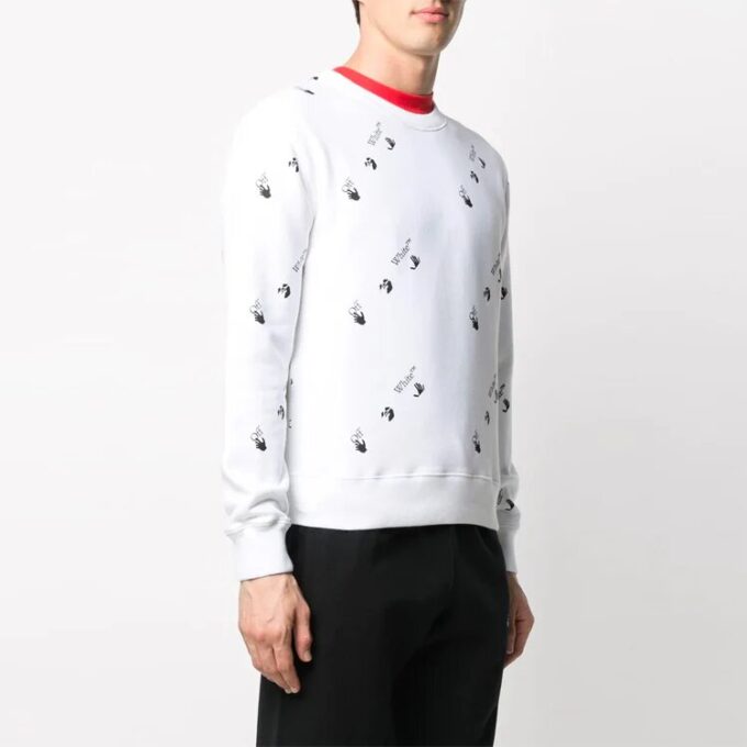 Off-White Men’ s SS21 Large Logo Printing White