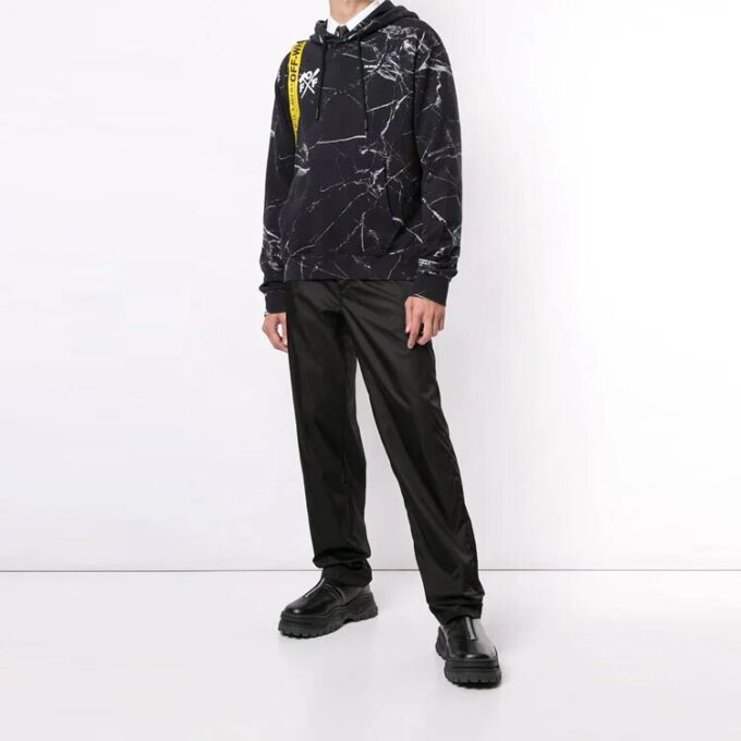 Off-White Men’ s SS21 Large Printing Black
