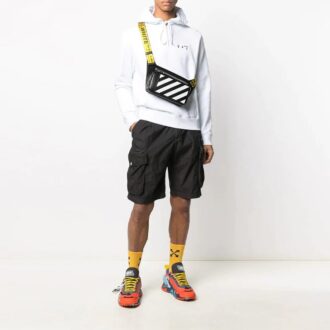 Off-White Men’ s SS21 Logo Drawstring White