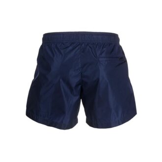 Off-White Men’ s SS21 Logo Navy Blue Pants