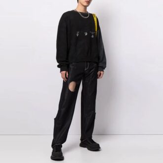 Off-White Men’ s SS21 Logo Printing Black
