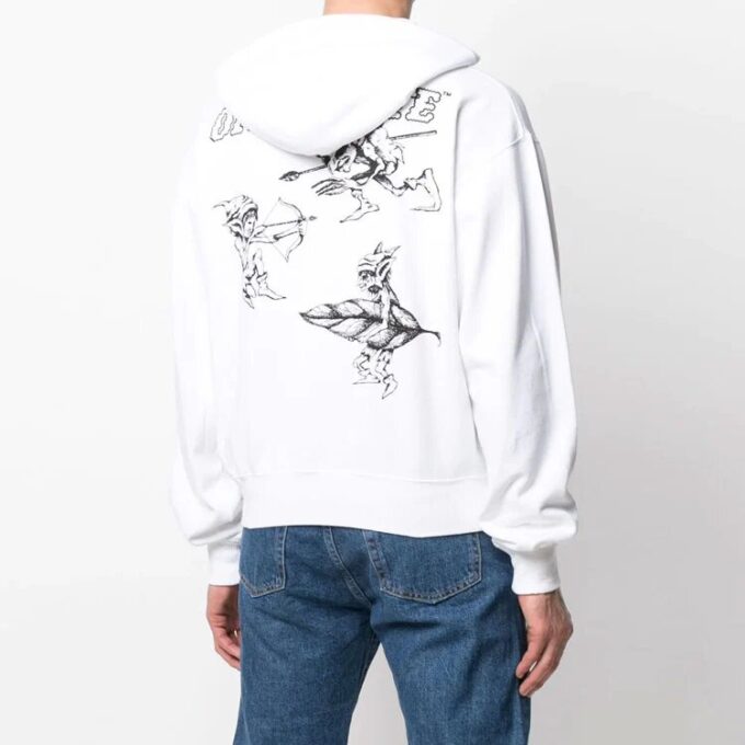 Off-White Men’ s SS21 Logo Printing White