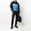 Off-White Men’ s SS21 Mona Lisa Printing Black