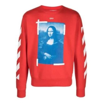 Off-White Men’ s SS21 Pattern Printing Red