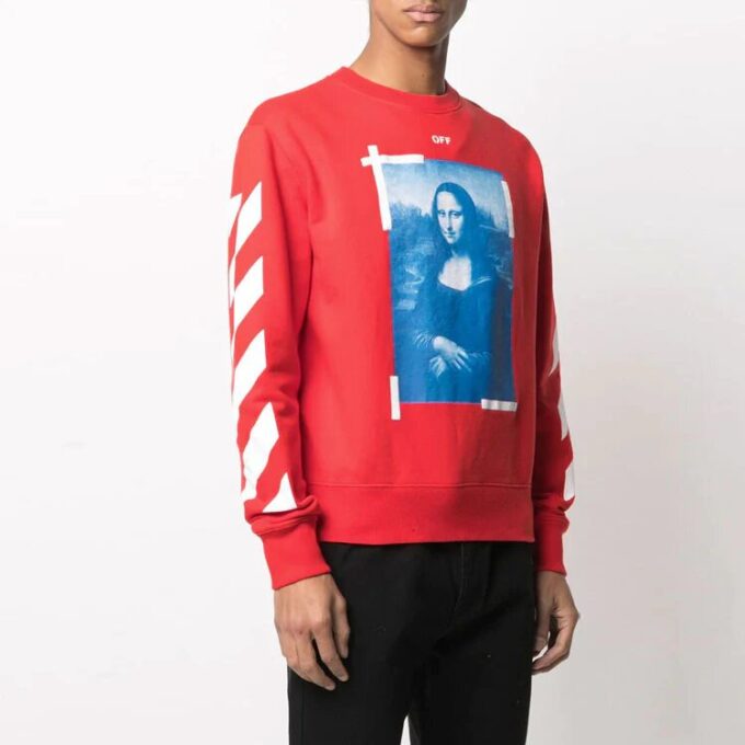 Off-White Men’ s SS21 Pattern Printing Red