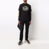 Off-White Men’ s SS21 Pattern Printing Short Sleeve Black T-Shirt