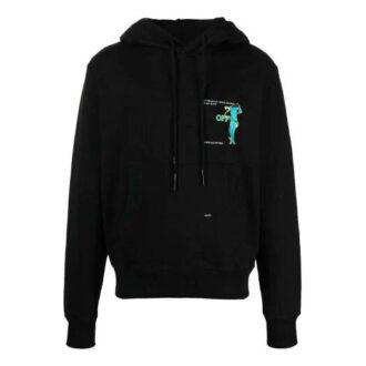Off-White Men’ s SS21 Printing Loose Fit Black