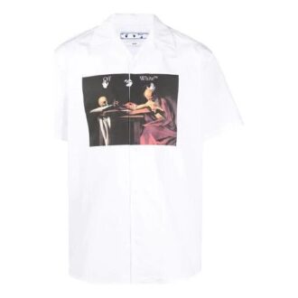 Off-White Men’ s SS21 Short Sleeve White Shirt