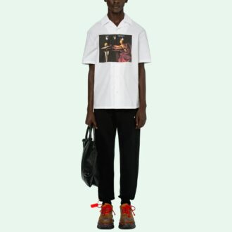 Off-White Men’ s SS21 Short Sleeve White Shirt