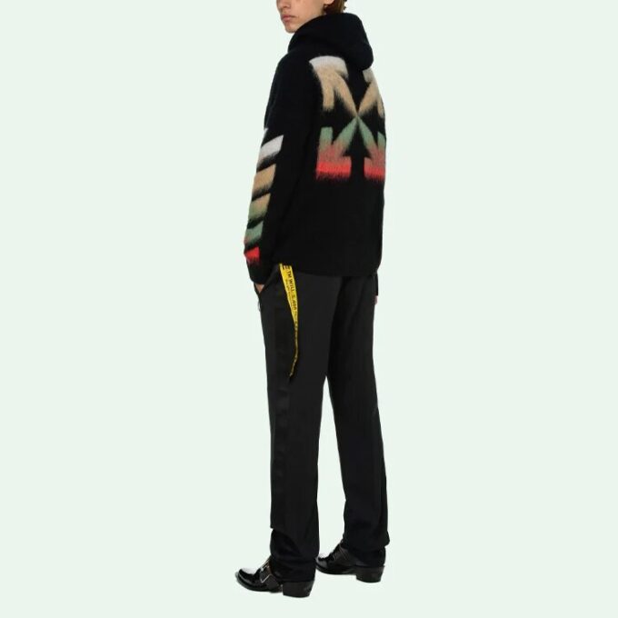 Off-White Men’ s SS21 Suede Stripe Black