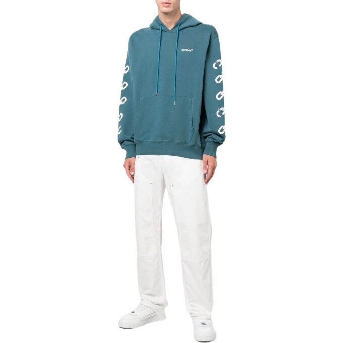 Off-White Men’ s SS22 Alphabet Printing Version Blue