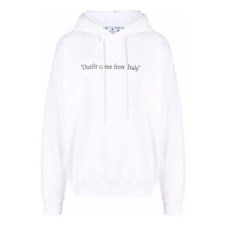 Off-White Men’ s SS22 Alphabet Slogan Printing Loose Fit White Off-White Men’ s SS22 Alphabet Slogan Printing Loose Fit White