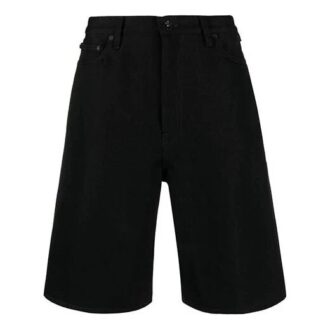 Off-White Men’ s SS22 Arrow Logo Printing Casual Shorts Loose Fit Black Off-White Men’ s SS22 Arrow Logo Printing Casual Shorts Loose Fit Black