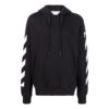 Off-White Men’ s SS22 Arrow Pattern Printing Loose Fit Autumn Black