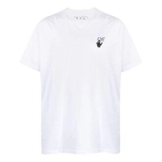 Off-White Men’ s SS22 Arrow Printing Loose Short Sleeve White T-Shirt Off-White Men’ s SS22 Arrow Printing Loose Short Sleeve White T-Shirt