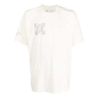 Off-White Men’ s SS22 Arrow Round Neck Short Sleeve White T-Shirt Off-White Men’ s SS22 Arrow Round Neck Short Sleeve White T-Shirt