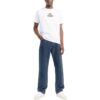 Off-White Men’ s SS22 Back Arrow Pattern Printing Short Sleeve White T-Shirt