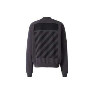 Off-White Men’ s SS22 Back Arrow Printing Pullover Autumn Gray Off-White Men’ s SS22 Back Arrow Printing Pullover Autumn Gray